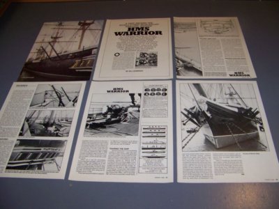 HISTORY..HMS WARRIOR HISTORY..HISTORY/DETAILS/PHOTOS..RARE! (605R)