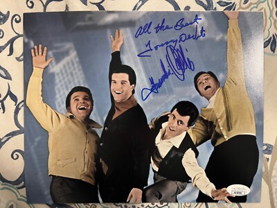 Frankie Valli Tommy DeVito signed JSA COA 8x10 Four Seasons Jersey Boys a  psa