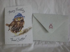 Hopper Studios - Birthday - Lady Owl with a hat on the cover