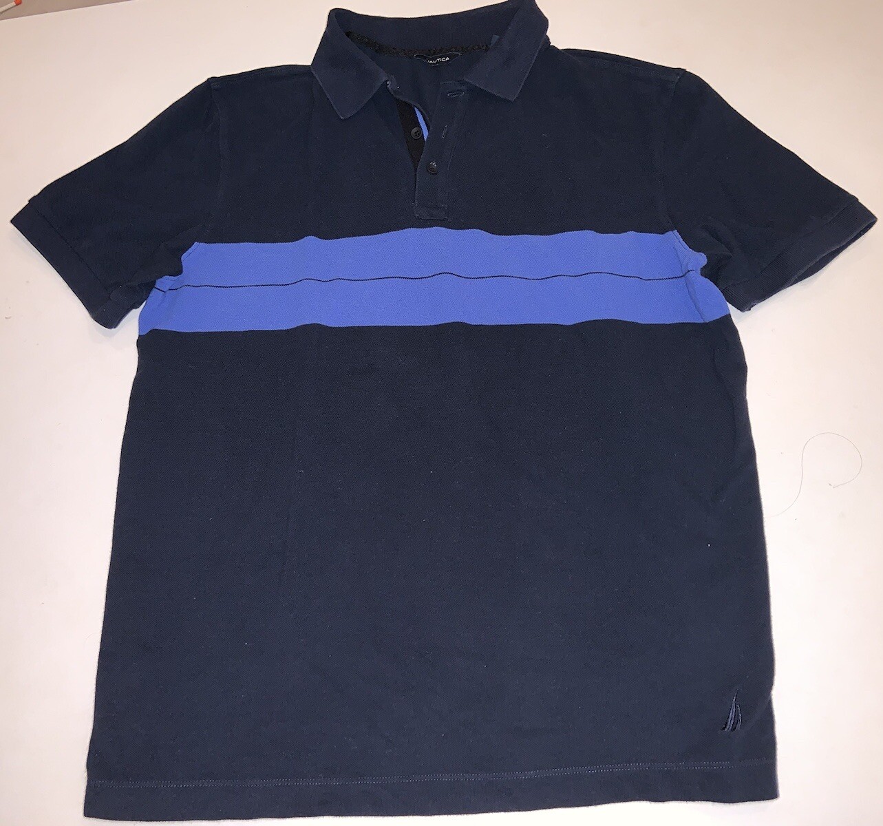 LOT (3) J Crew Mens Polo Shirt Garment Dyed + Nautica + Penguin Size L image 7