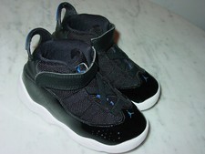 2019 Nike Air Jordan 6 Rings "Space Jam" Black/White/Hyper Royal Shoes Size 8C