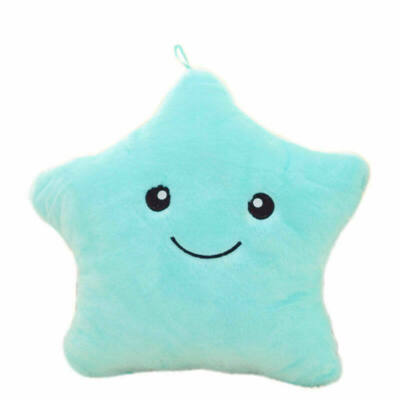 Blaues Sternkissen Kuschelkissen LED  mit Farbwechsel 100% Versand aus Amberg/DE
