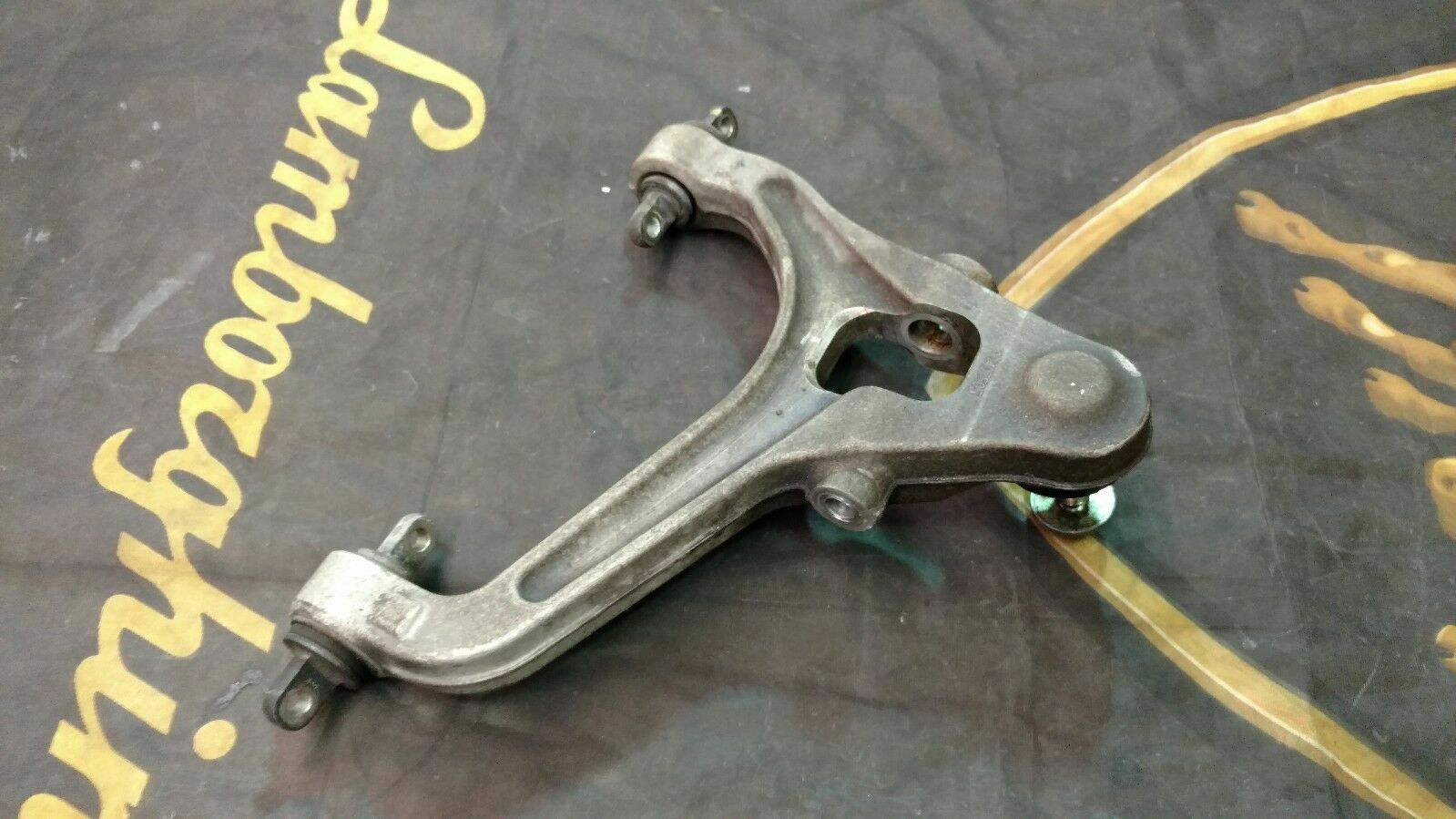LAMBORGHINI GALLARDO FRONT LEFT DRIVER SIDE UPPER CONTROL ARM OEM 400407505