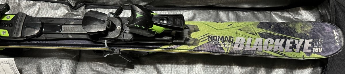 ATOMIC NOMAD BLACKEYE Ti アトミック スキー 160cm skis-atomic-nomad-blackeye-ti-