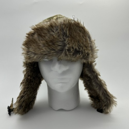 Hot Shot Realtree Camo ML Trapper Hat Hunting Faux Fur Outdoor Camouflage - Picture 2 of 10