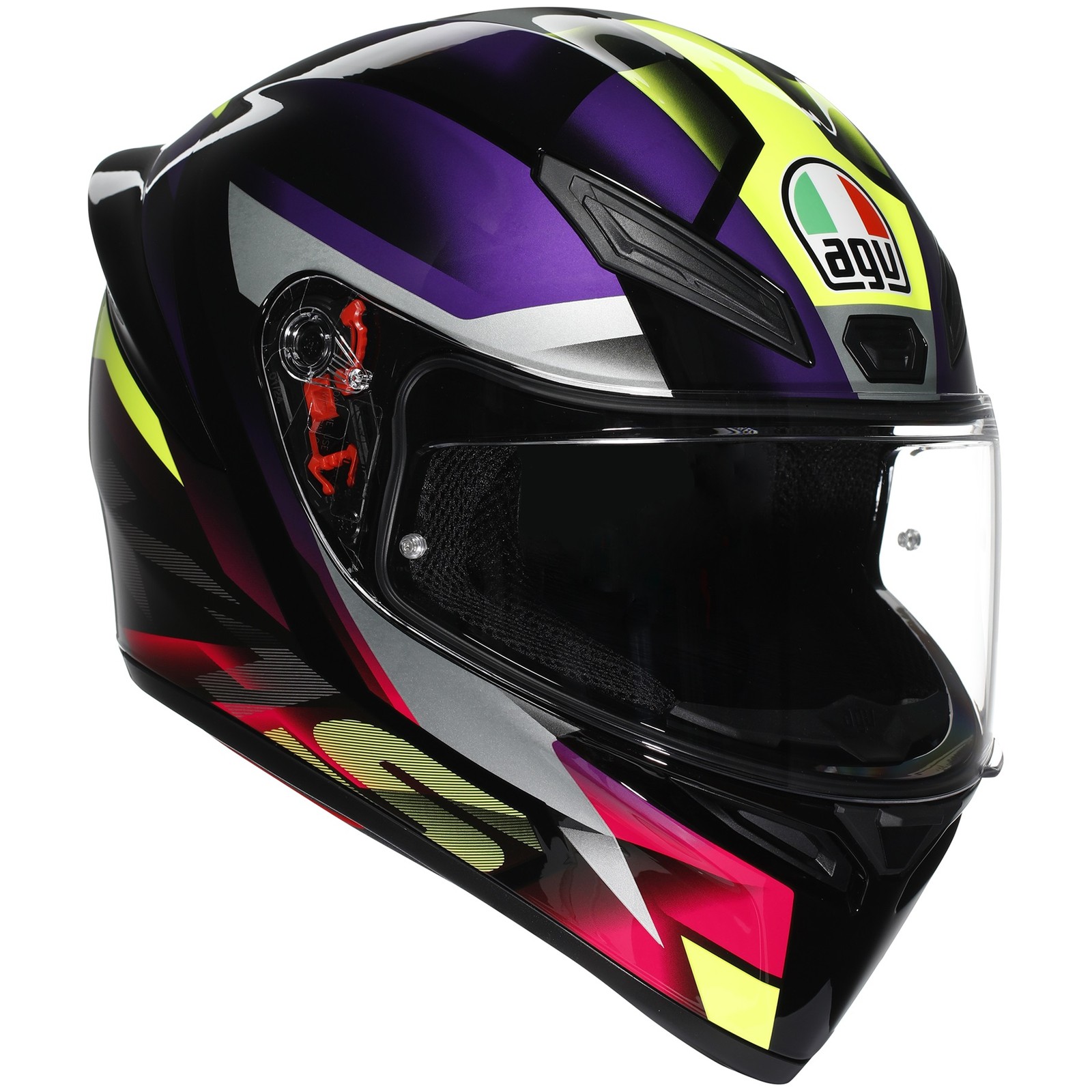 Casco AGV K1-S Fastlap 2XL per moto e scooter