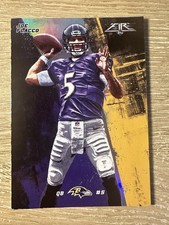 2015 Topps Fire - JOE FLACCO - Silver Foil SP - Baltimore Ravens