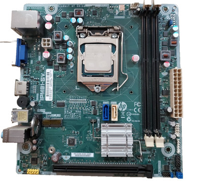 HP Slimline 410-010 LGA 1150 DDR3 SDRAM Desktop Motherboard 822766-001 W/CPU