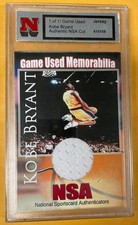 Kobe Bryant LA Lakers Game Used Jersey 2010 National Sports Authenticator 1 of 1