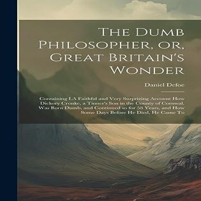 The Dumb Philosopher or Great Britain's Wonder Containing I.A Fai