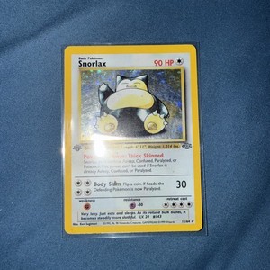 Snorlax Jungle Holo 1st Edition | eBay