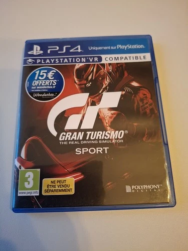 Gran Turismo Sport Ps4 Jeux PlayStation 4 Comme Neuf