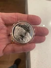2014 1OZ Never Trust Government Proof - Silver Shield .999 Pure Beautiful Round