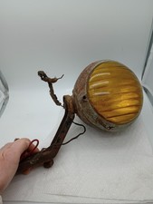 1940-1950 Amber Light For Antique Car.