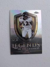 Ray Lewis 2025 Topps Chrome Legends Of The Gridiron Refractor
