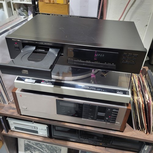 ROTEL RCD-930AX Vintage HiFi Single Disc CD No Remote - Powers On, For Parts - Picture 17 of 21