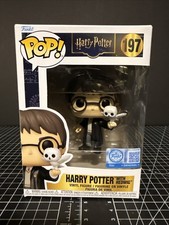Funko Pop! Harry Potter con Hedwig #197 exclusivo de Walmart con protector B