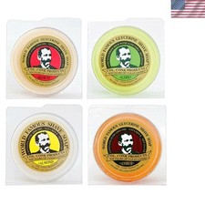 Gentlemen's Shaving Soap Collection - 4 Variety Bars 2.25 oz Made in USA