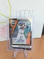 2021 Panini Elite Extra Edition - Donta' Williams #106 Signatures (AU, RC)