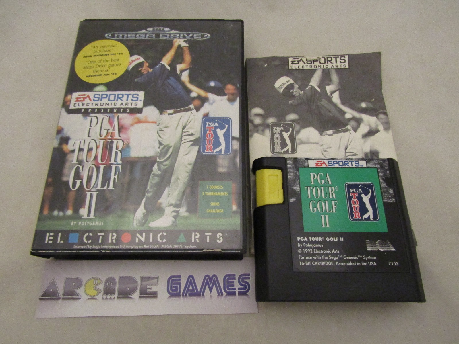 PGA TOUR GOLF II SEGA MEGADRIVE (vendeur pro)