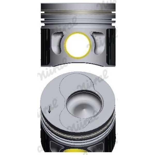 NÜRal Kolben Ø81,5Mm Passend FüR Audi A3 A4 Seat Alhambra Altea Leon Toledo-image