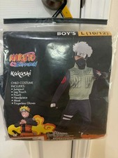 InSpirit Designs Naruto Shippuden Kakashi Boys L10/12 6PC Costume