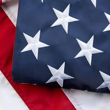 American Flag 8 X 12 Ft, 100% Made in USA High Wind, Heavy Duty 8 by 12 Foot....