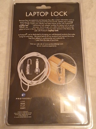 PROTOCOL LAPTOP LOCK to Secure Laptop - 第 5/6 張圖片