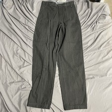 Vintage 90s NWT OP Ocean Pacific Cotton Black Pants Size 34 Made In Jamaica Surf
