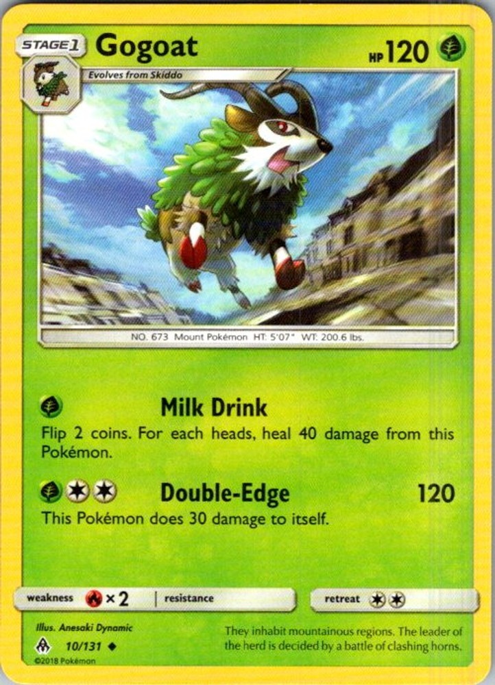 Pokemon SM - Forbidden Light Gogoat 10/131 NM