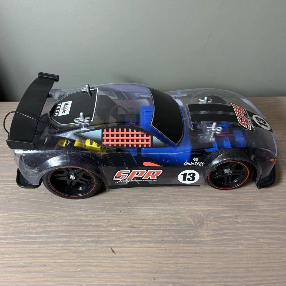 Maisto Tech R/C Express Lane SPR Clear Body With Clips  Street Series Race Car - Image 3 of 4