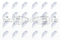 Antriebswelle NTY NPW-PL-069 FüR Astra Opel Caravan P10 GTC LPG Turbo