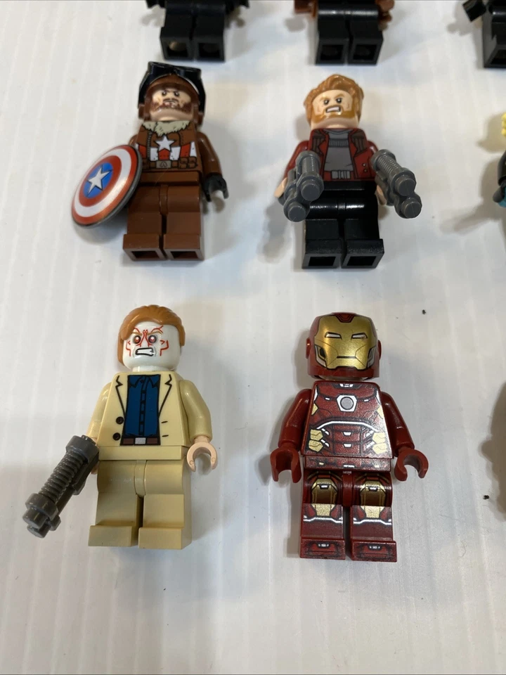 LEGO Marvel Minifigure Lot Of 23 Complete Figures - Near Mint Condition! LOOK! - Image 2 of 4