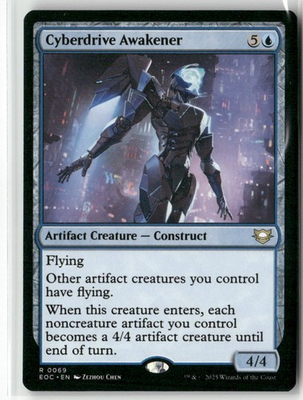 #ad Cyberdrive Awakener 69 NM MTG Commander: Edge of Eternities Magic $3.49