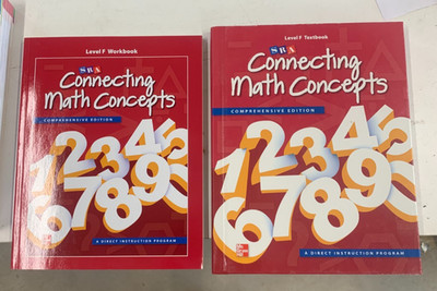 Connecting Math Concepts Level F Workbook and Textbook McGraw Hill New ...