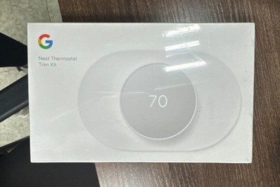 Google Nest Thermostat Trim Kit - BRAND NEW - Easy To Install - FREE SHIPPING!!