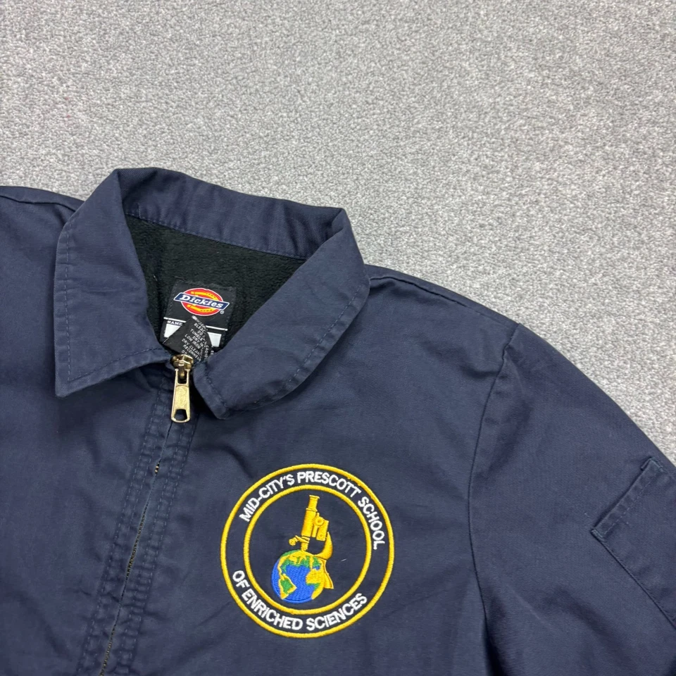 Chaqueta Dickies para Mujer X Pequeña Azul Detroit Tareas Lona Ropa de Trabajo Forrada Dama Foto 3 de 4