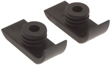 Walker Ski Glides for Folding Walkers Black 1 Pair