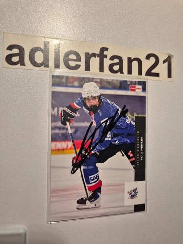 DEL 25-26 2025-2026 SIGNED Max Penkin Adler Mannheim MERC