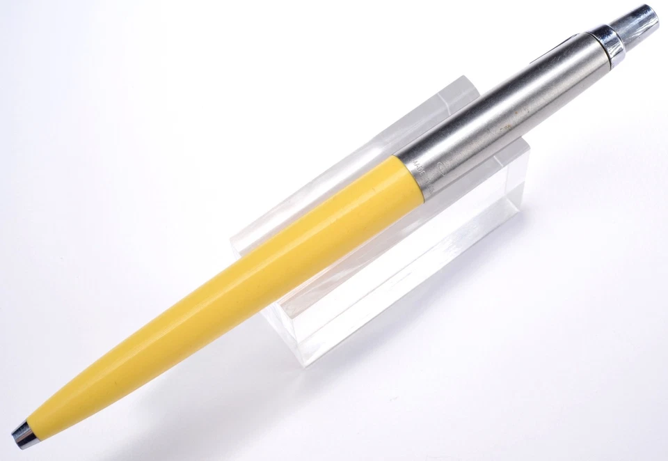 Редкая шариковая ручка Parker Jotter Light Mustard — латунные нити сделано в США NO11 - Изображение 2 из 3