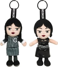 Merchandising Mercoledi Addams Portachiavi Bambola 12Cm - 2Ass