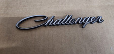 Mopar Nos 1970 - 1974 Challenger Stick On Emblem Trunk Lid 14 Panel Fender Mopar Nos 1970 - 1974 Challenger Stick On Emblem Trunk Lid 14 Panel Fender