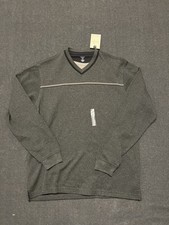 Size Medium - Van Heusen Long Sleeve Dark Grey Shirt Brand New NWT Pullover