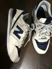 Size 6 - New Balance 574 Navy - ML574EGN gently used nurse shoes