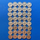 Lot of 40 - 90% Silver Washington Quarters Variety 1941-1964