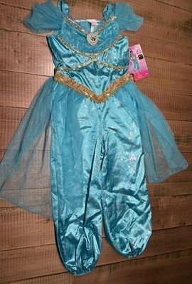 Disney Jasmine Costume Girls 4-6x New