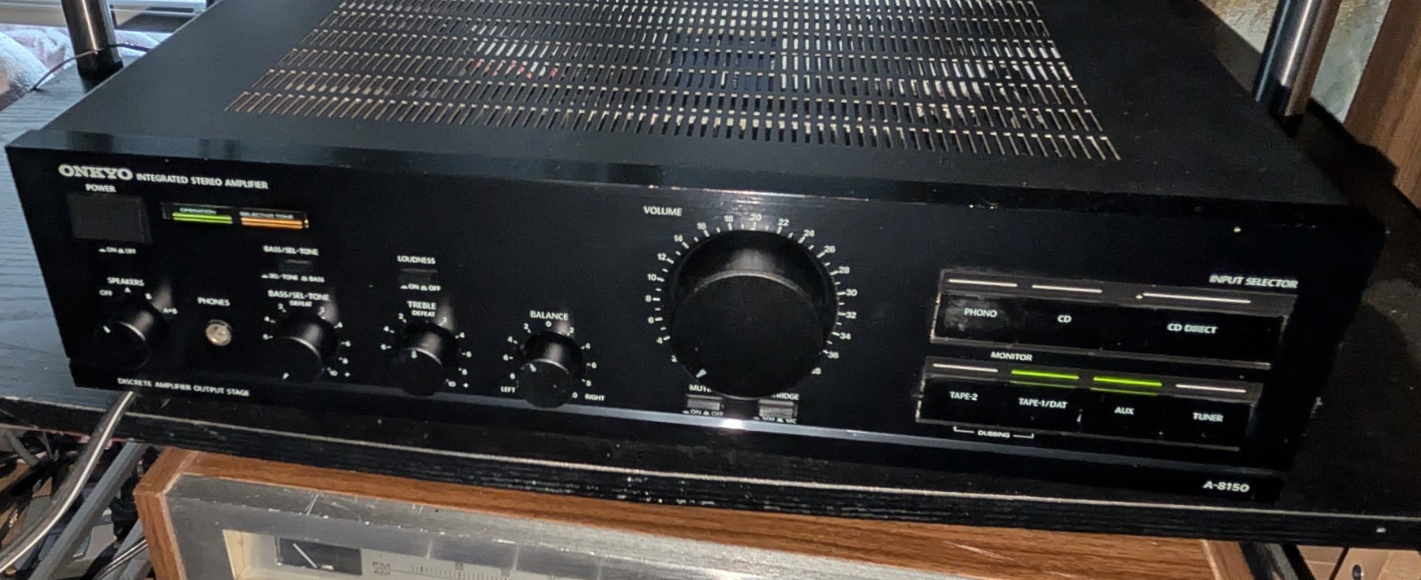 Onkyo Integra A-8150 Integrated Stereo Amplifier  tested wor