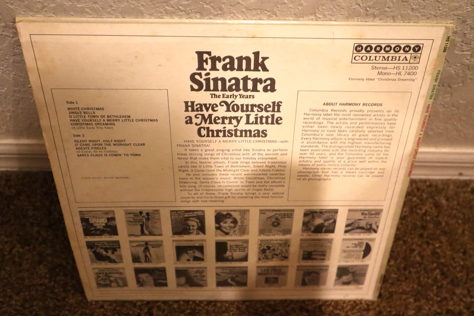 FRANK SINATRA HAVE YOURSELF A MERRY LITTLE CHRISTMAS ALBUM 1967 ! - Image 3 of 4