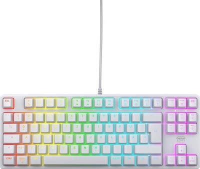 CHERRY XTRFY K4V2, Gaming-Tastatur weiß, DE-Layout, Cherry MX2A Red
