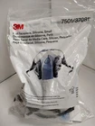 3M Half Facepiece Respirator Silicone Small 7501/37081